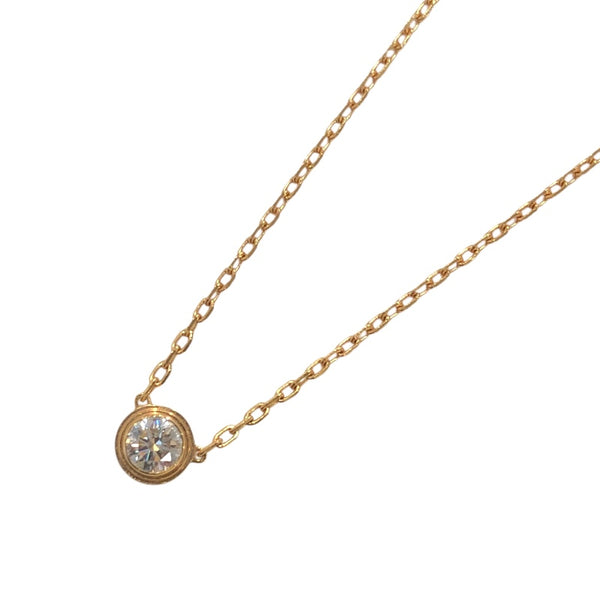 カルティエ Cartier ディアマンレジェ1PDネックレス  750PG ダイヤモンド ジュエリー