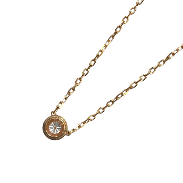 カルティエ Cartier ディアマンレジェ1PDネックレス  750PG ダイヤモンド ジュエリー