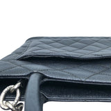シャネル CHANEL 復刻トート A01804 ブラック　シルバー金具 キャビアスキン レディース ハンドバッグ
