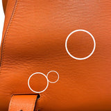 ロエベ LOEWE アントンスリングバッグ オレンジ レザー メンズ ボディバッグ