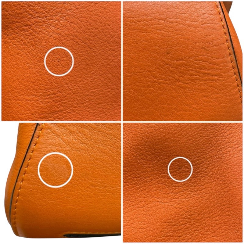 ロエベ LOEWE アントンスリングバッグ オレンジ レザー メンズ ボディバッグ