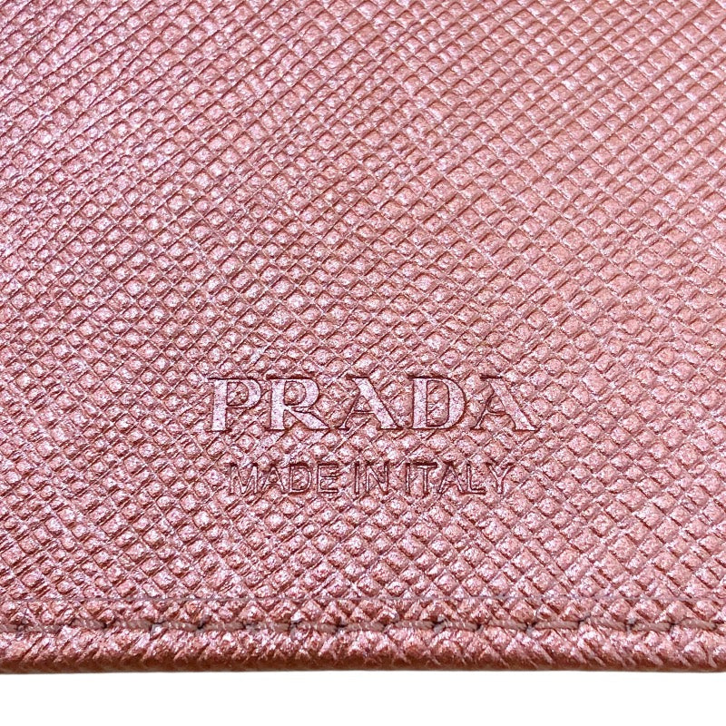 プラダ PRADA 6連キーケース ピンクゴールド サフィアーノ レディース キーケース