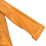 グッチ GUCCI ラムレザーロングコート 44 615168 キャメル ラムレザー メンズ その他アウター