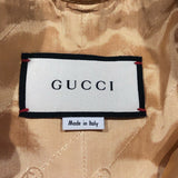 グッチ GUCCI ラムレザーロングコート 44 615168 キャメル ラムレザー メンズ その他アウター