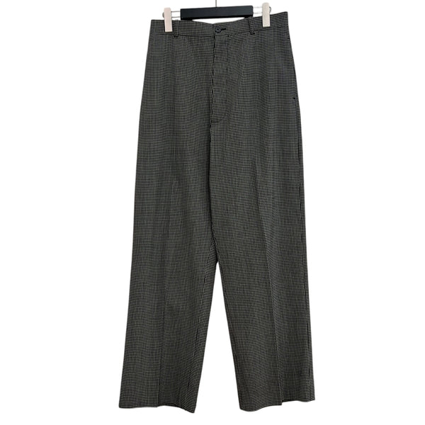 BALENCIAGA ウール スラックス BALENCIAGA - SKATER TAILORED / ウールトラウザース / ブラック