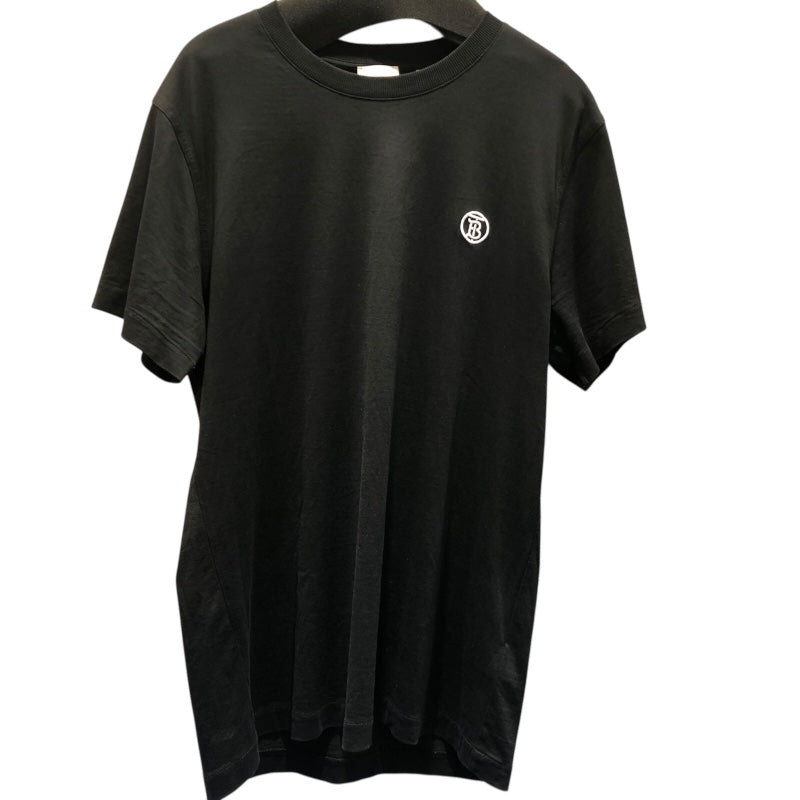 バーバリー BURBERRY TBロゴワンポイントTシャツ 808401 BLK コットン メンズ 半袖Ｔシャツ