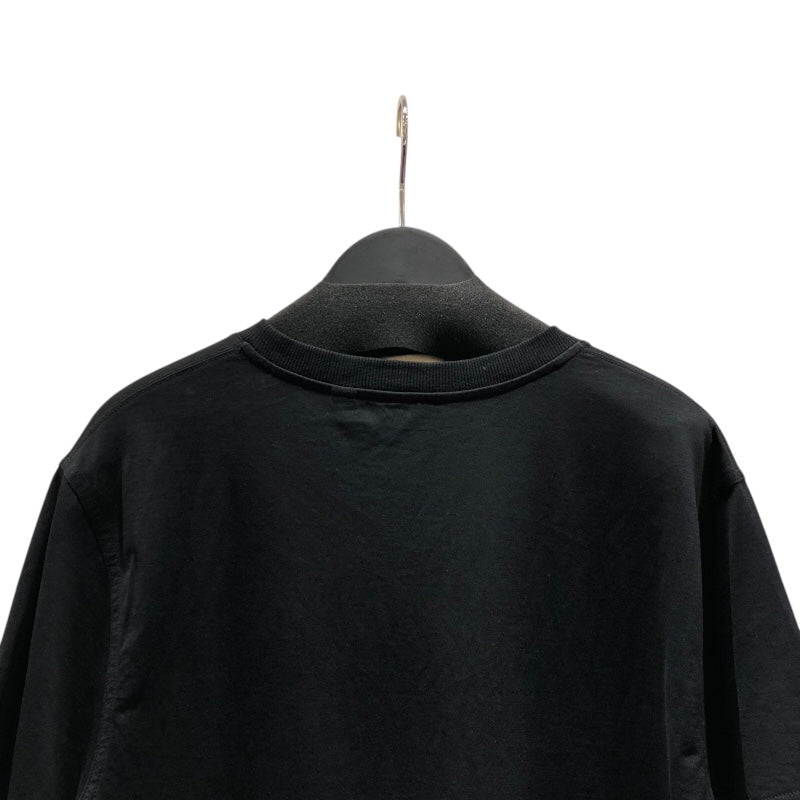 バーバリー BURBERRY TBロゴワンポイントTシャツ 808401 BLK コットン メンズ 半袖Ｔシャツ