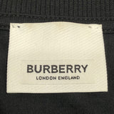バーバリー BURBERRY TBロゴワンポイントTシャツ 808401 BLK コットン メンズ 半袖Ｔシャツ