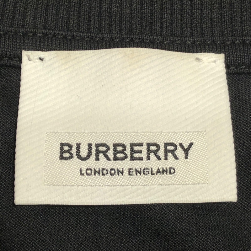 バーバリー BURBERRY TBロゴワンポイントTシャツ 808401 BLK コットン メンズ 半袖Ｔシャツ