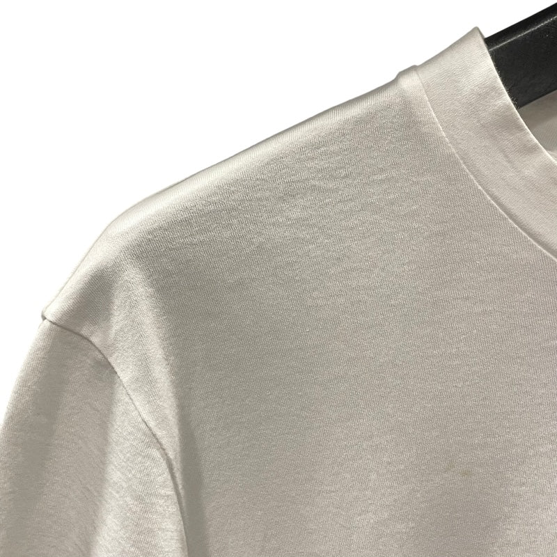 フェンディ FENDI FF柄切替デザインTシャツ FAF682 ホワイト コットン メンズ 半袖Ｔシャツ