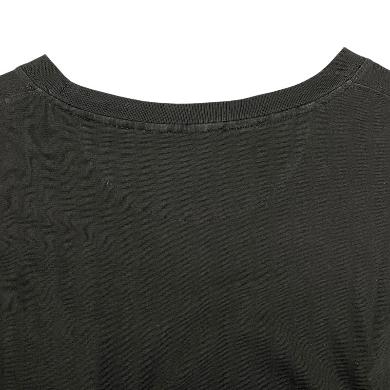 ヴァレンティノ VALENTINO ロゴパッチTシャツ XV3MG11H861 ブラック コットン メンズ 半袖Ｔシャツ