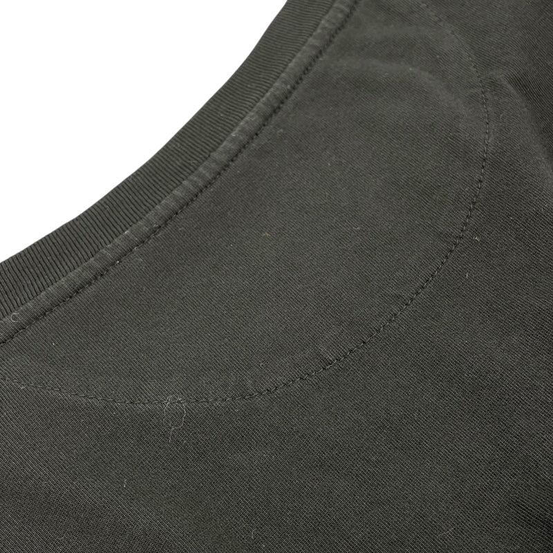 ヴァレンティノ VALENTINO ロゴパッチTシャツ XV3MG11H861 ブラック コットン メンズ 半袖Ｔシャツ