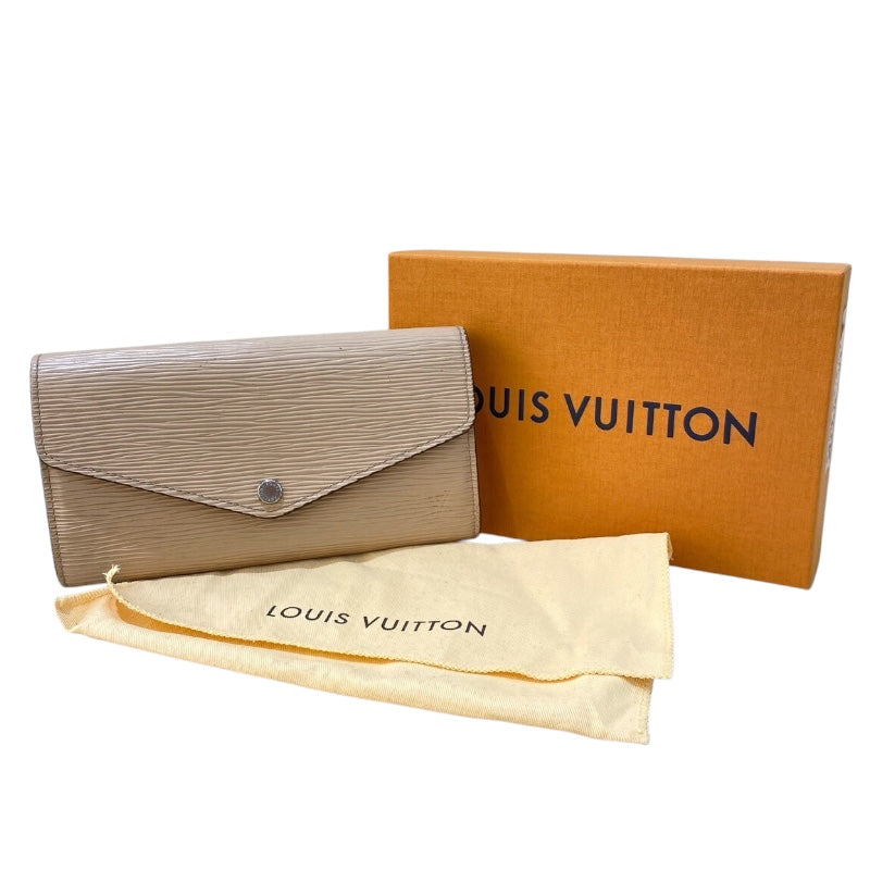 ルイ・ヴィトン LOUIS VUITTON ポルトフォイユ・サラ M60721 ベージュ エピ レディース 長財布 | 中古ブランドリユースショップ  OKURA(おお蔵)