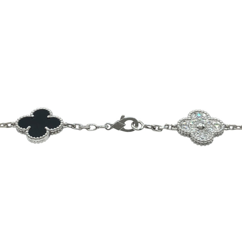 ヴァンクリーフ＆アーペル Van Cleef & Arpels ヴィンテージ アルハンブラ20モチーフロングネックレス K18WG ジュエリー
