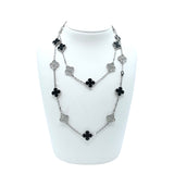 ヴァンクリーフ＆アーペル Van Cleef & Arpels ヴィンテージ アルハンブラ20モチーフロングネックレス K18WG ジュエリー
