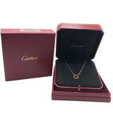 カルティエ Cartier ラブサークルネックレス K18ピンクゴールド ジュエリー