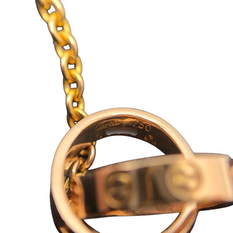 カルティエ Cartier ベビーラブネックレス K18ピンクゴールド