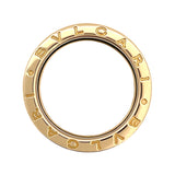 ブルガリ BVLGARI ビーゼロワン リング 2バンド K18YG セラミック ジュエリー