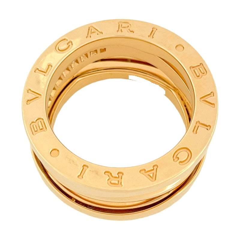 ブルガリ BVLGARI ビーゼロワン デザインレジェンド ダイヤモンドリング K18PG ダイヤモンド ジュエリー