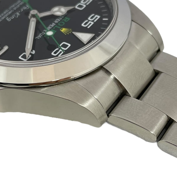 ロレックス ROLEX エアキング ランダムシリアル 126900 ブラック SS 自動巻き メンズ 腕時計