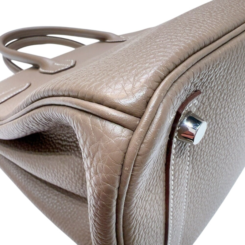 エルメス HERMES バーキン30 U刻印　(2022年製) エトゥープ　シルバー金具 トゴ レディース ハンドバッグ