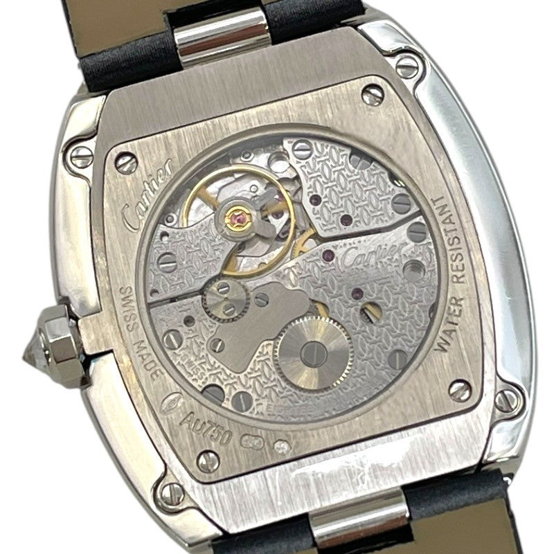 カルティエ Cartier ベニュワール LM WB520009 シルバー K18WG/革ベルト 手巻き メンズ 腕時計 |  中古ブランドリユースショップ OKURA(おお蔵)