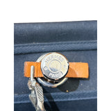 エルメス HERMES エールバッグPM □D刻 ブラック・ゴールド　シルバー金具 トワル レディース ハンドバッグ