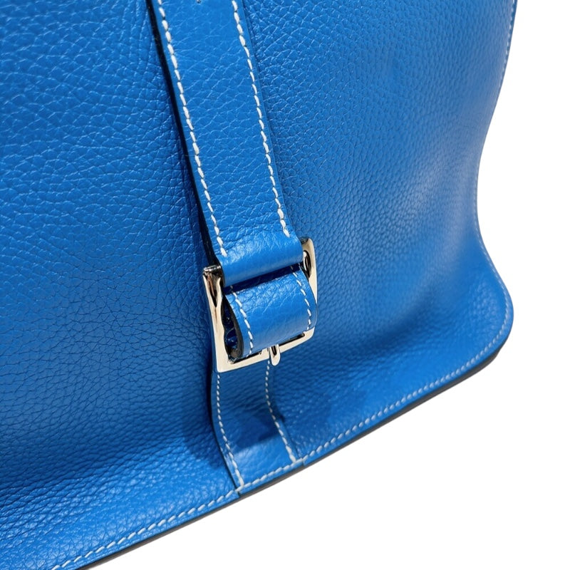 エルメス HERMES アルザン31 A刻印 (2017年製) ブルーザンジバル