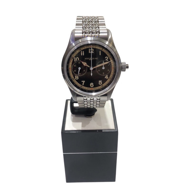 モンブラン MONT BLANC モノプッシャークロノグラフ 125582 ss メンズ 腕時計