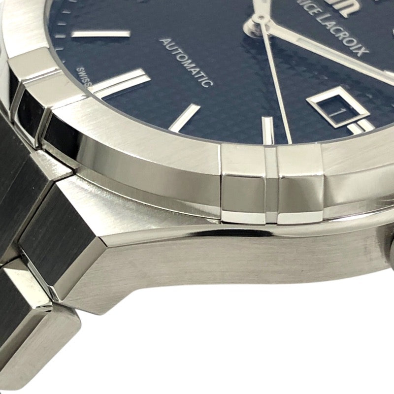 モーリス・ラクロア MAURICE LACROIX アイコン オートマティック AI6008-SS002-30-2 ブラック SS メンズ 腕時計