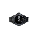 シャネル CHANEL J12 ウォンテッド ドゥシャネル 38MM H7418 ブラック セラミック メンズ 腕時計