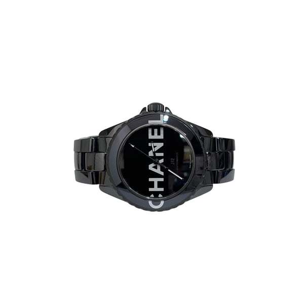 シャネル CHANEL J12 ウォンテッド ドゥシャネル 38MM H7418 ブラック セラミック メンズ 腕時計