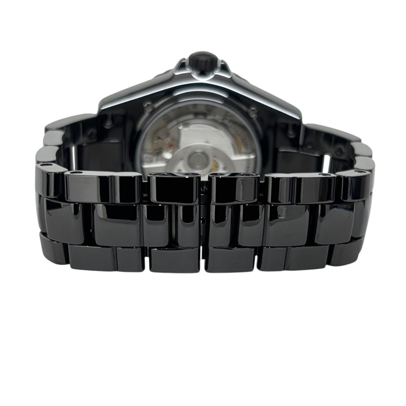 シャネル CHANEL J12 ウォンテッド ドゥシャネル 38MM H7418 ブラック セラミック メンズ 腕時計