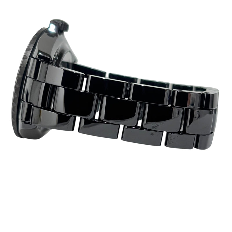 シャネル CHANEL J12 ウォンテッド ドゥシャネル 38MM H7418 ブラック セラミック メンズ 腕時計