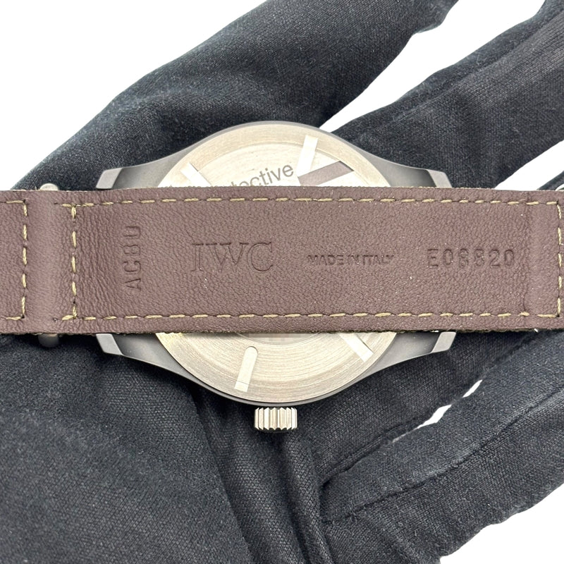 インターナショナルウォッチカンパニー IWC パイロットウォッチ マーク18 トップガン""SFTI""  IW324711 ブラック Ti/セラミック/純正ベルト/純正尾錠 メンズ 腕時計