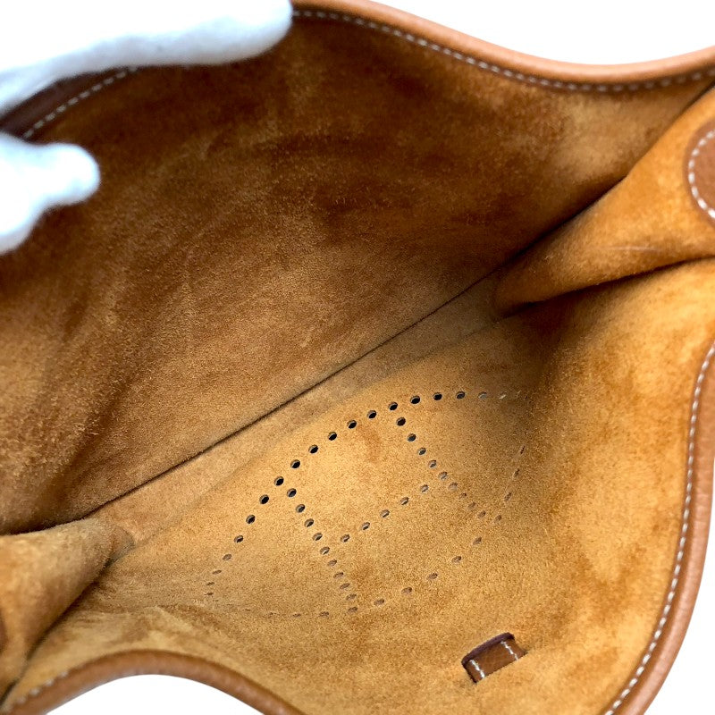 エルメス HERMES エヴリン3 PM ゴールド シルバー金具 トリヨン レディース ショルダーバッグ