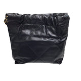シャネル CHANEL CHANEL22 ミニバッグ AS3980 ブラック GD金具 シャイニーカーフスキン レディース ショルダーバッグ