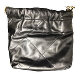 シャネル CHANEL CHANEL22 ミニバッグ AS3980 ブラック GD金具 シャイニーカーフスキン レディース ショルダーバッグ