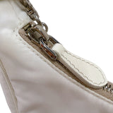 プラダ PRADA Re-Edition 2005 バッグ 1BH204 ホワイト　シルバー金具 ナイロン レディース ショルダーバッグ