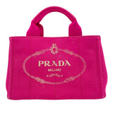 プラダ PRADA カナパXXS B2439G ピンク キャンバス レディース トートバッグ