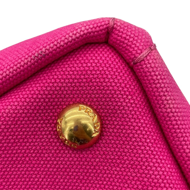 プラダ PRADA カナパXXS B2439G ピンク キャンバス レディース