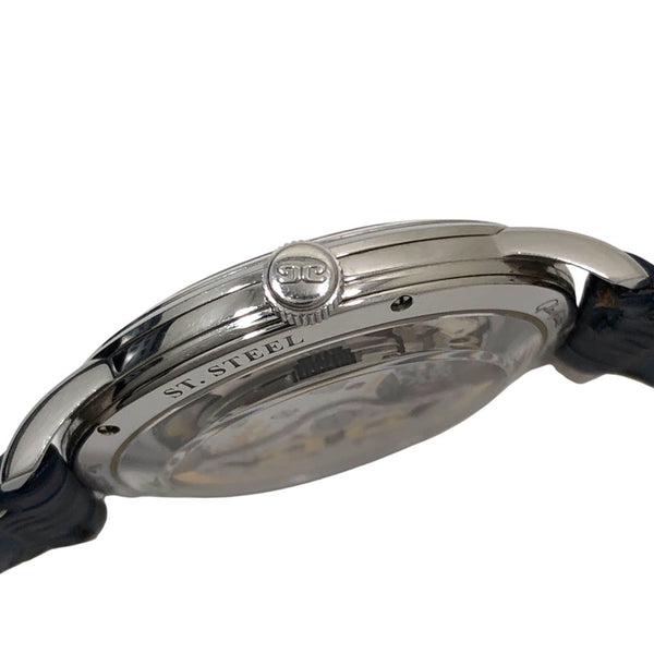 グラスフュッテ・オリジナル GLASHUTTE ORIGINAL セネタ シックスティーンズ W1-39-52-06-02-04 ガルバニックブルー SS 自動巻き メンズ 腕時計