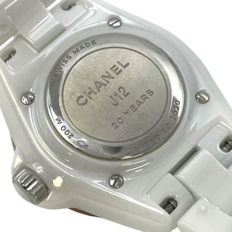 シャネル CHANEL J12・20 33MM 世界2020本限定 H6477 セラミック レディース 腕時計 | 中古ブランドリユースショップ  OKURA(おお蔵)