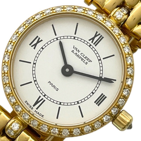 ヴァンクリーフ＆アーペル Van Cleef & Arpels クラシック 122901B1 K18YG レディース 腕時計