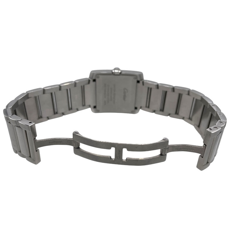 カルティエ Cartier タンクフランセーズ MM 日本限定 WSTA0086 シルバー SS クオーツ ユニセックス 腕時計