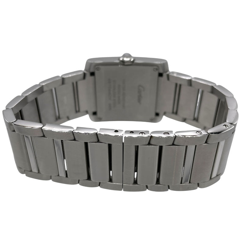 カルティエ Cartier タンクフランセーズ MM 日本限定 WSTA0086 シルバー SS クオーツ ユニセックス 腕時計