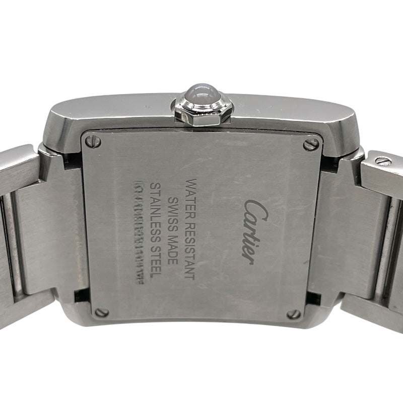 カルティエ Cartier タンクフランセーズ MM 日本限定 WSTA0086 シルバー SS クオーツ ユニセックス 腕時計