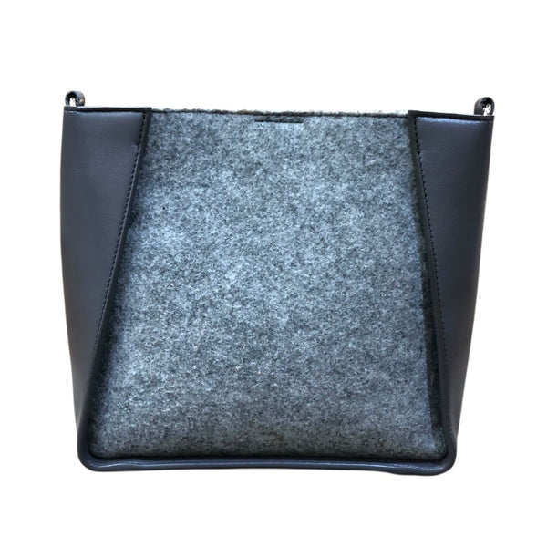 ステラ・マッカートニー STELLA McCARTNEY ロゴショルダーバッグ エコレザー・フェルト レディース ショルダーバッグ