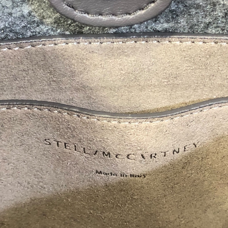 ステラ・マッカートニー STELLA McCARTNEY ロゴショルダーバッグ エコレザー・フェルト レディース ショルダーバッグ