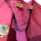エルメス HERMES エールバッグジップMM □O刻印 ヴォワドゥローズ　シルバー金具  トワル レディース ショルダーバッグ